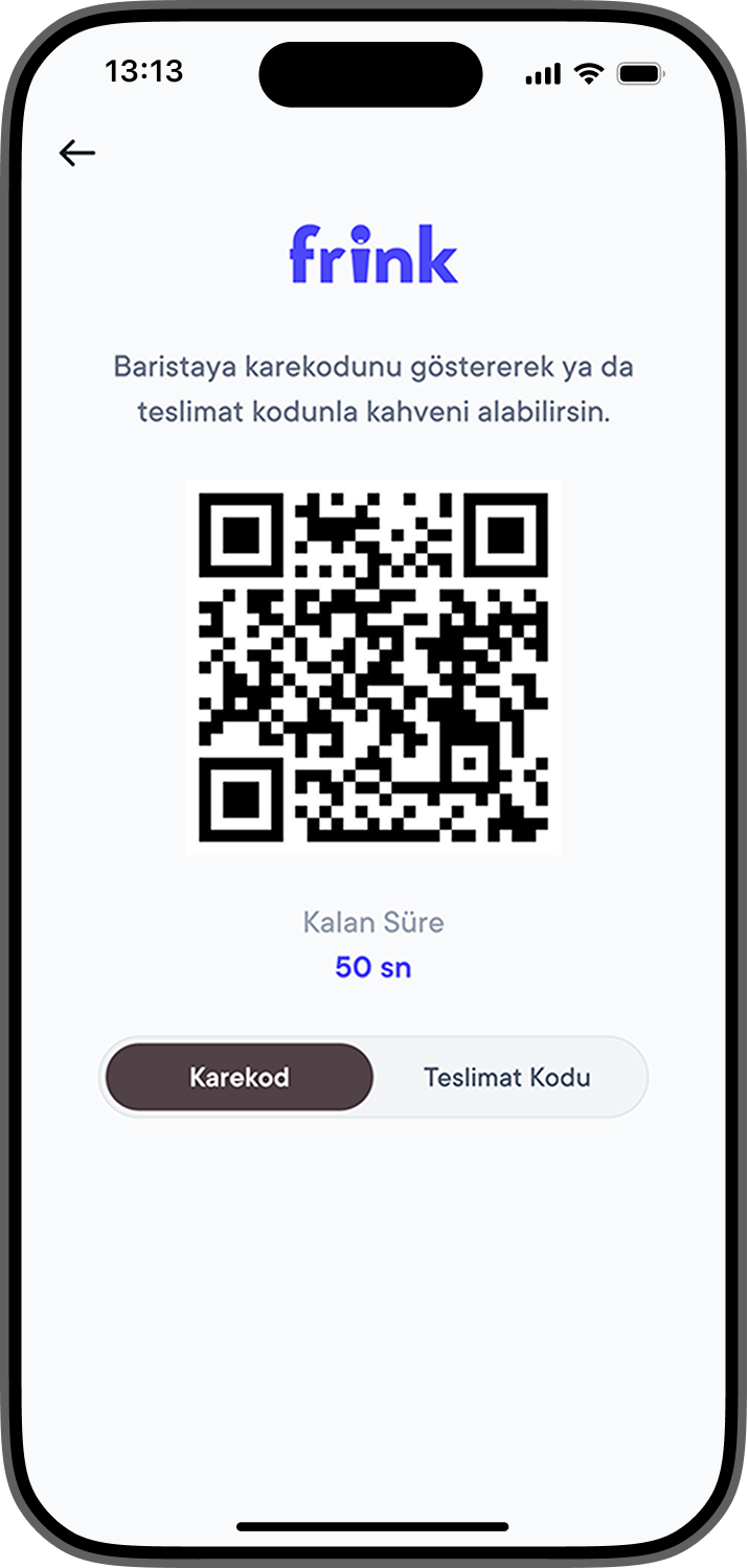 Kahveni QR Kodun İle Al Kahveni QR Kodun İle Al